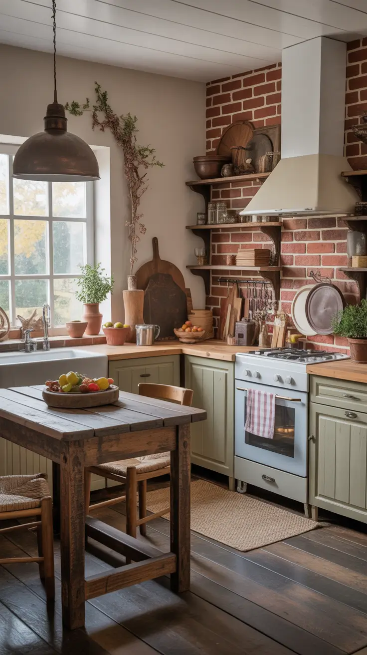 Rustic Kitchen On A Budget