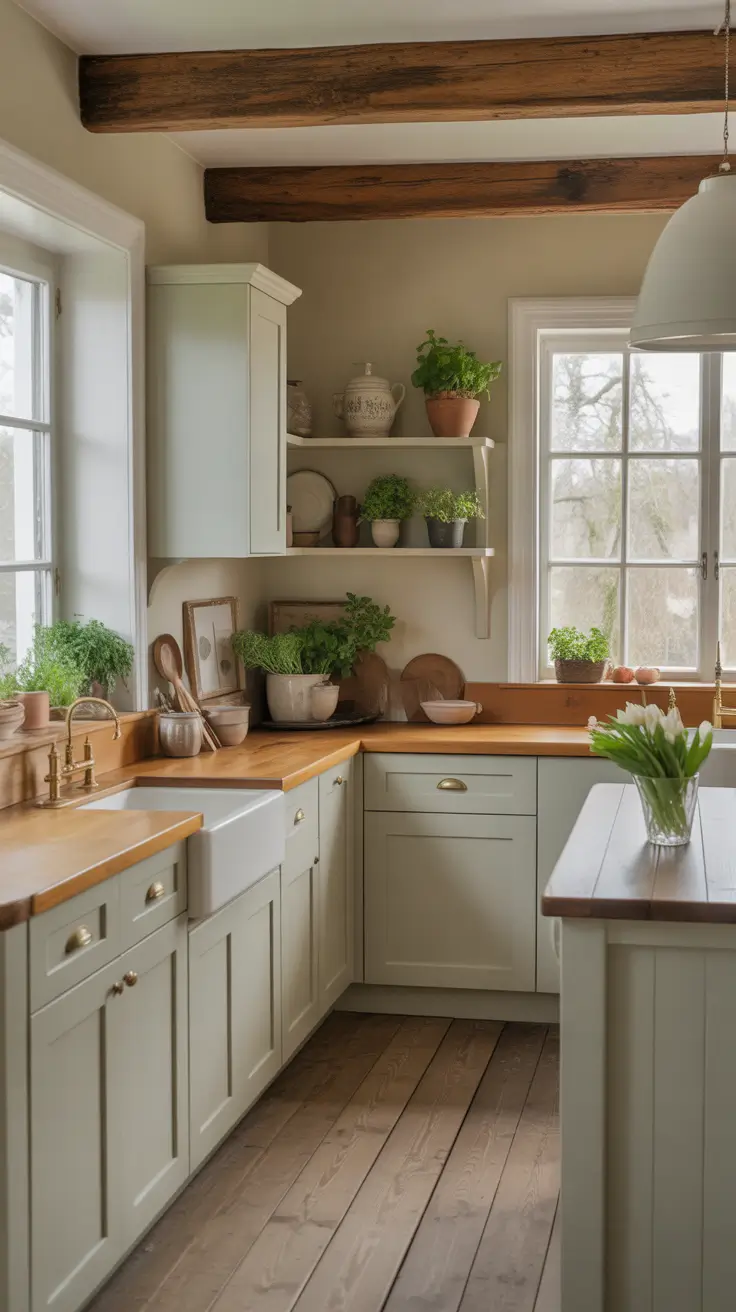 Rustic Kitchen Color Palettes