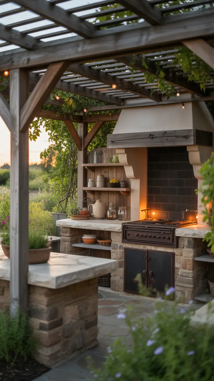 Rustic Kitchen Ideas 2026 Outdoor Rustic Kitchen Designs