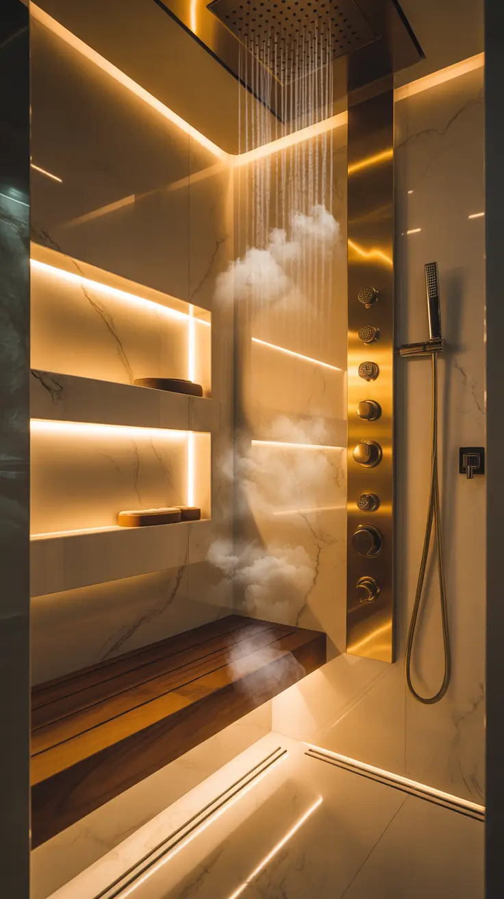 Shower Remodel Ideas 2026 Luxury Shower Features Worth Adding