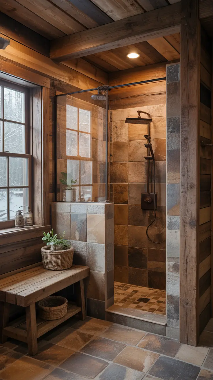 Shower Remodel Ideas 2026 Rustic Shower Remodel Ideas