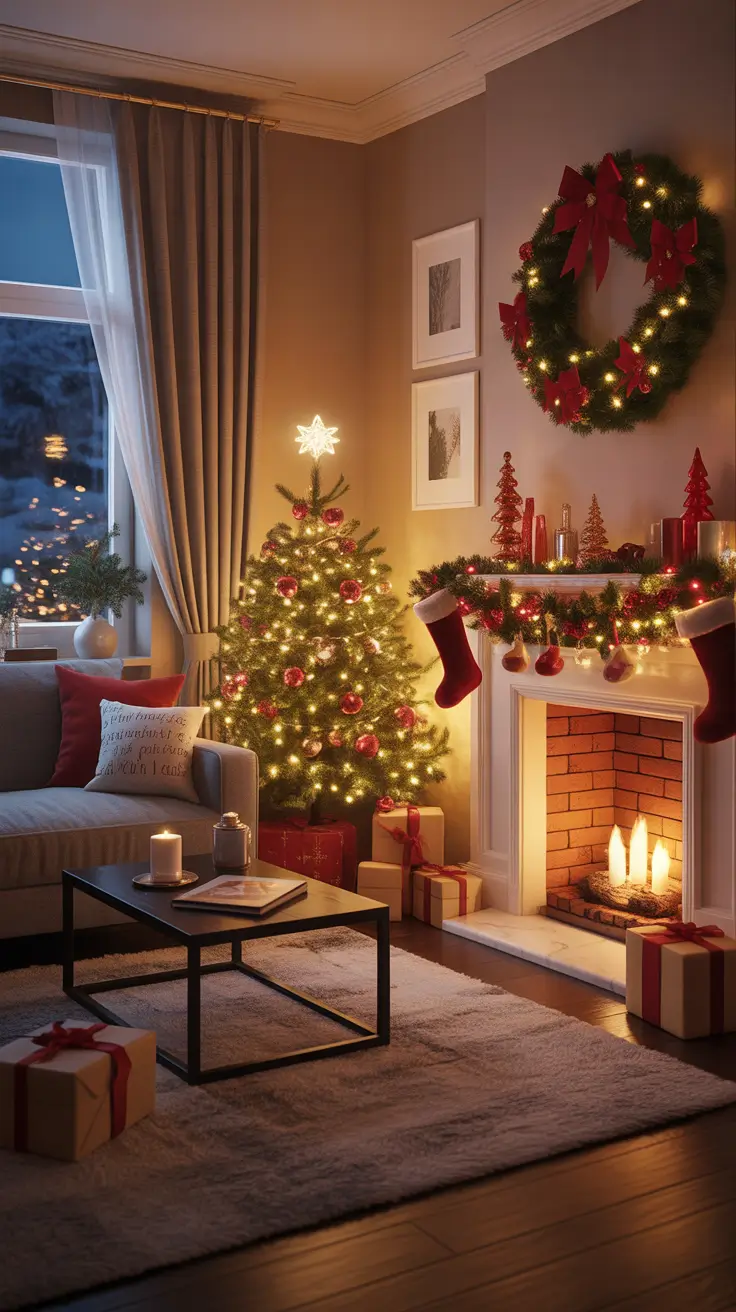 Small Living Room Decor Ideas 2026 Christmas Living Room Decor
