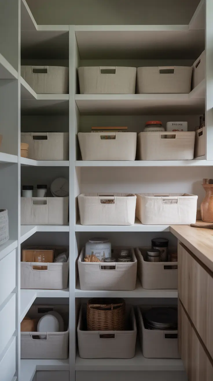 Tiny Pantry Design Simple Pantry Layout Improvements