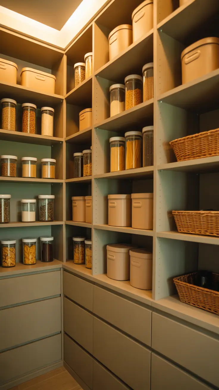 Tiny Pantry Design Closet Makeover For Extra Storage