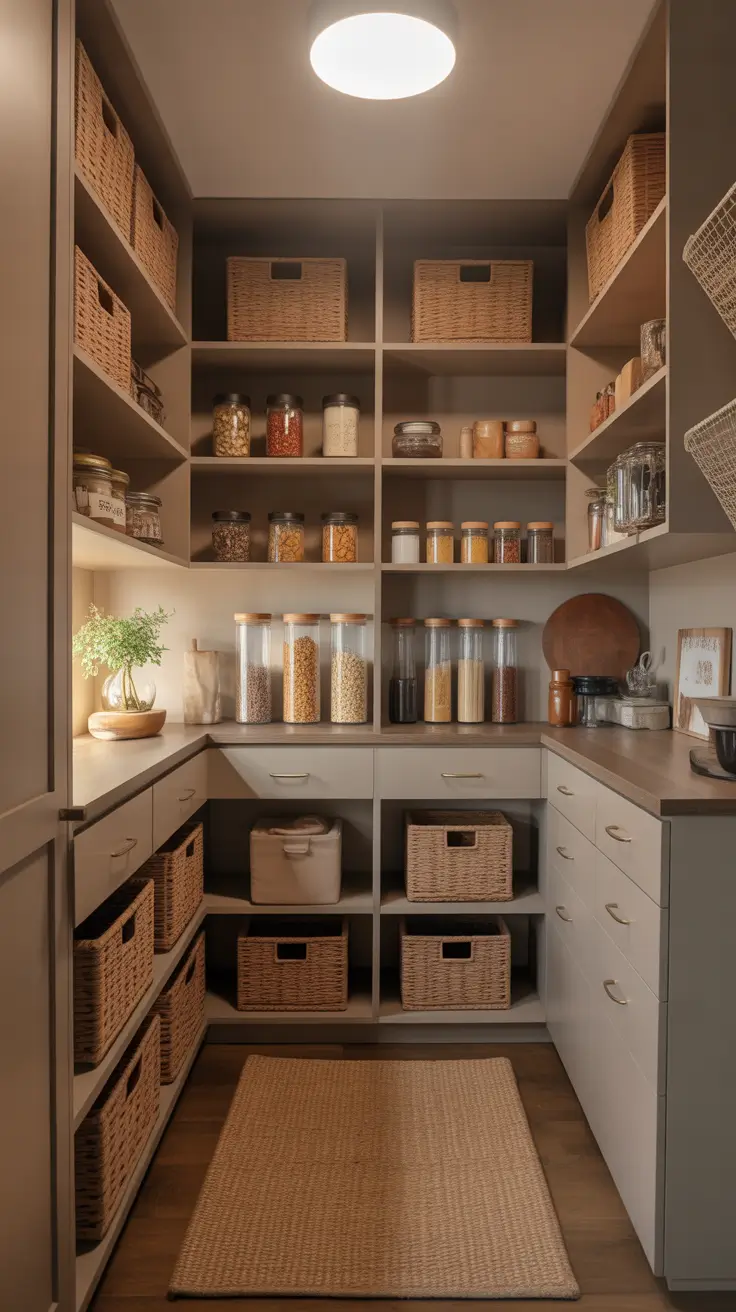 Tiny Pantry Design Closet Makeover For Extra Storage