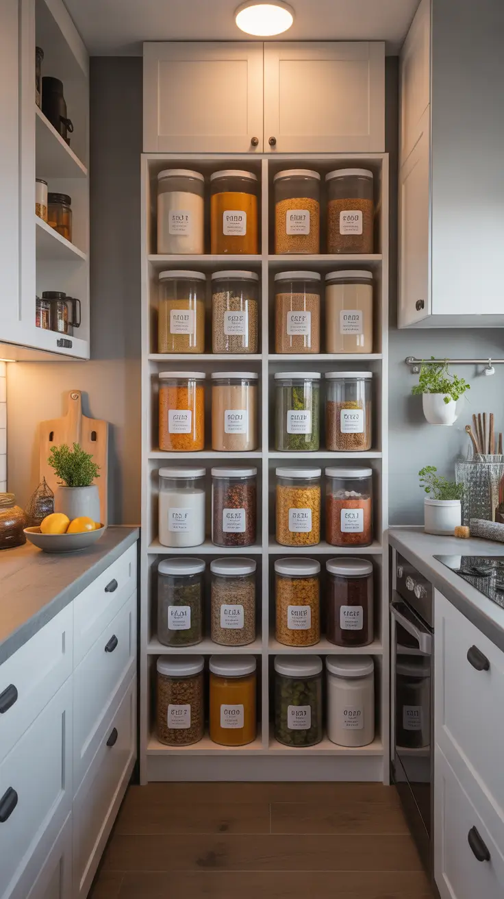 Tiny Pantry Design Food Storage Ideas For Small Spaces