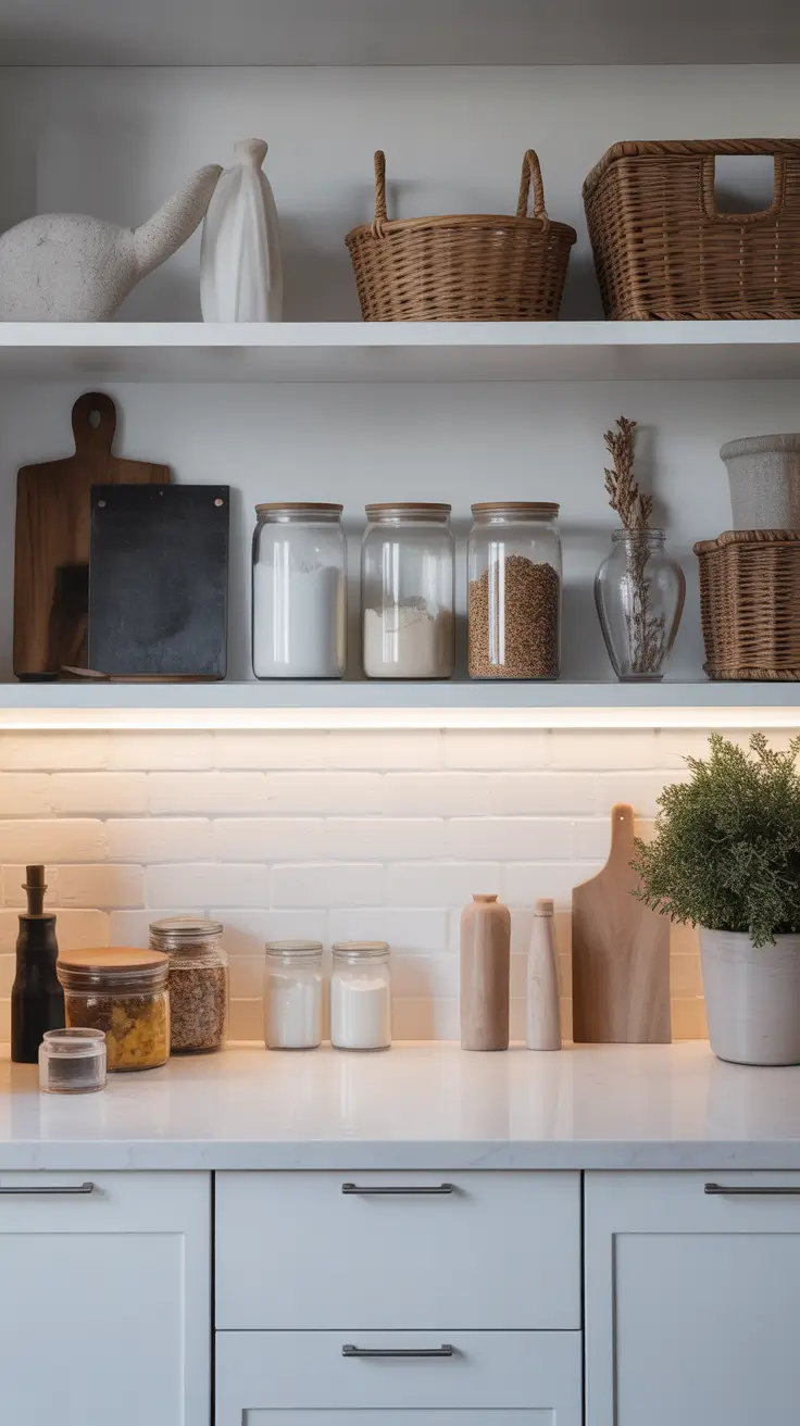 Tiny Pantry Design 2026 Minimal Pantry Styling