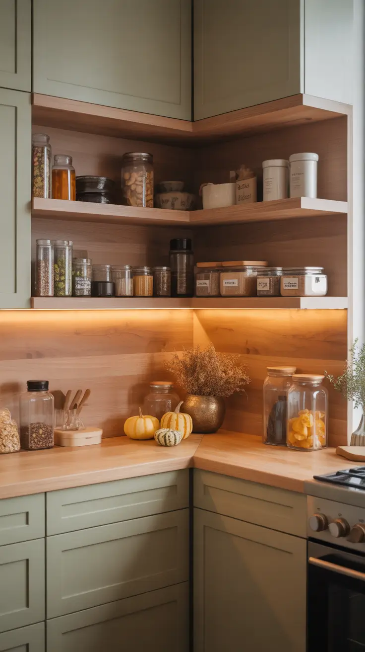 Tiny Pantry Design 2026 Corner Kitchen Shelves For Pantry Zones