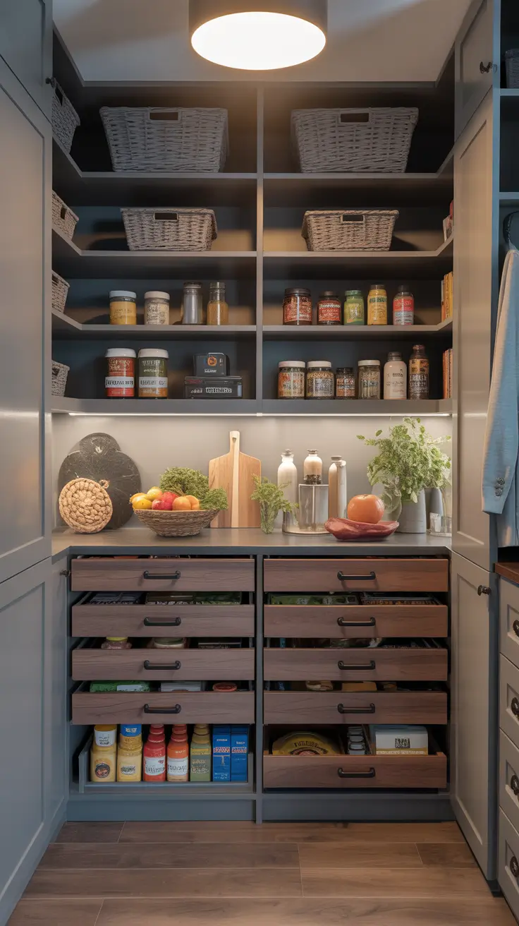 Tiny Pantry Design Closet To Pantry Transformations