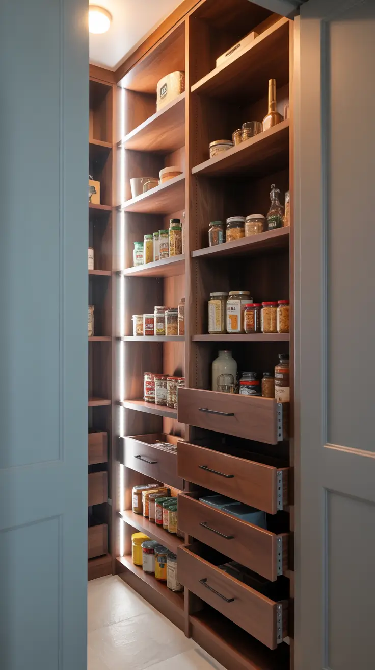 Tiny Pantry Design Closet To Pantry Transformations