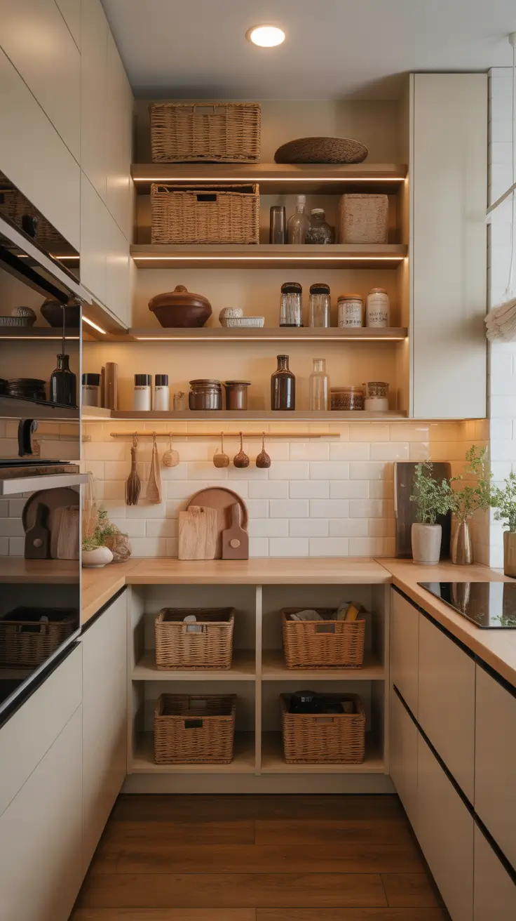 Tiny Pantry Design Shelf Ideas For Tight Layouts
