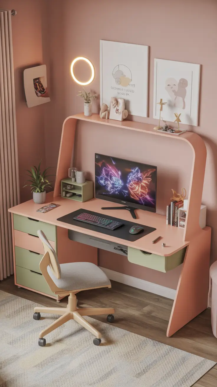 Gaming Desk Ideas 2026 Cute Gaming Desk Setups With Personality