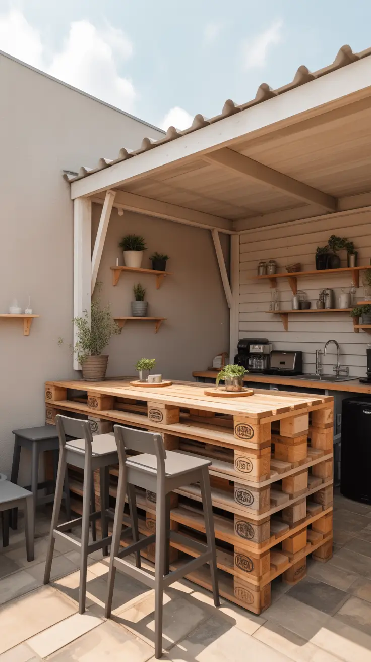 Outdoor Bar Ideas On Backyard Cheap And Stylish