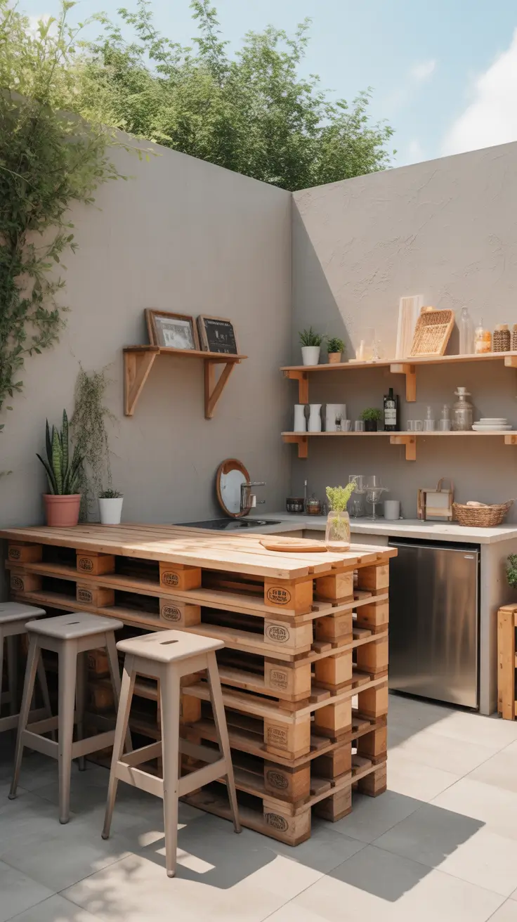 Outdoor Bar Ideas On Backyard Cheap And Stylish