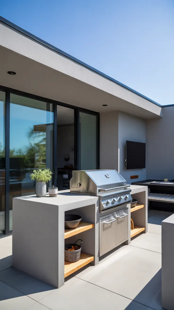 Outdoor BBQ Area Grill Station Ideas That Make Outdoor Cooking Effortless