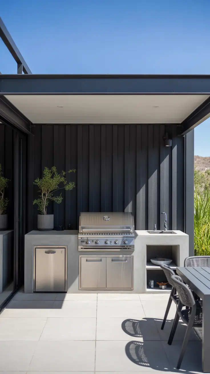 Outdoor BBQ Area Grill Station Ideas That Make Outdoor Cooking Effortless