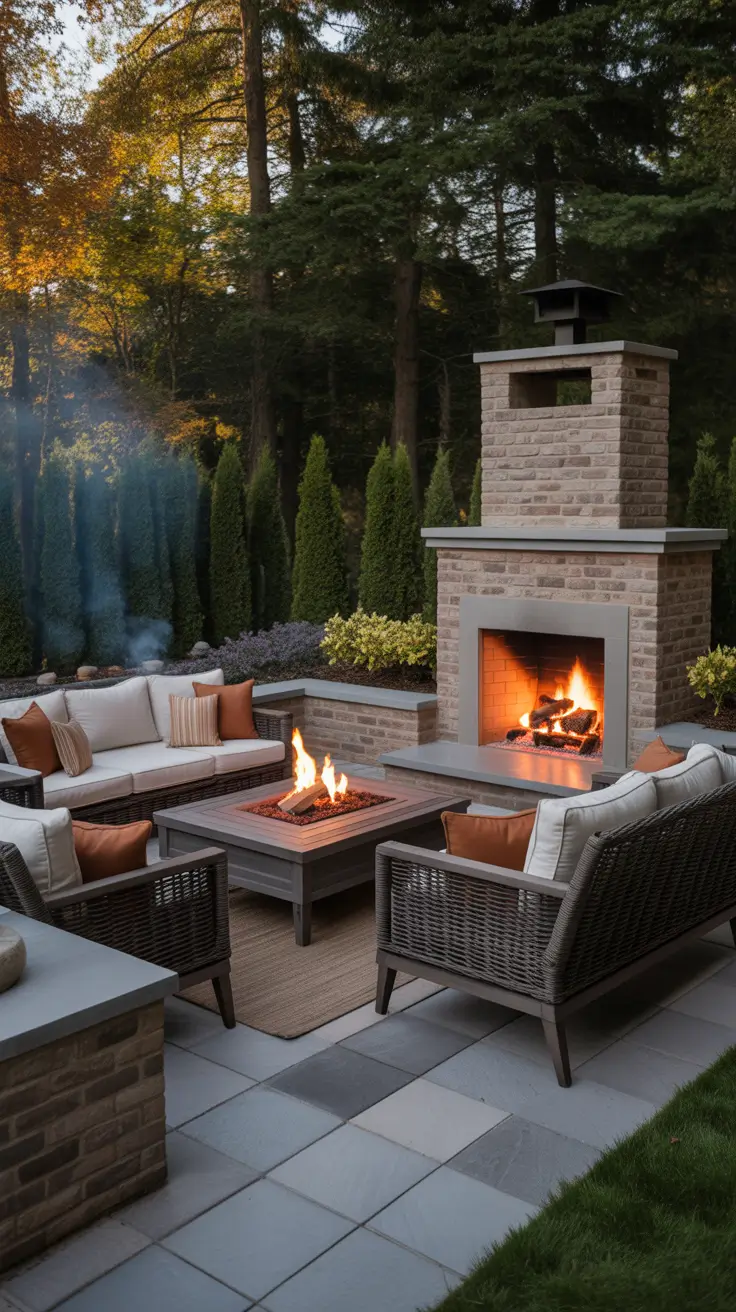 Outdoor Patio Ideas 2026 Outdoor Patio Ideas With Fireplace For Warm Evenings