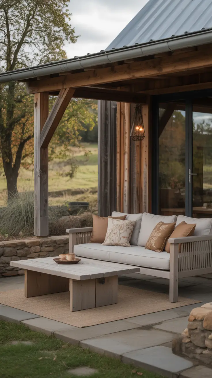 Outdoor patio ideas 2026 Rustic Outdoor Patio Ideas With Natural Texture