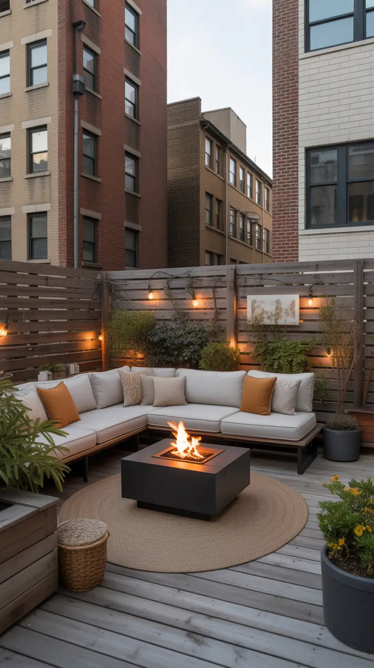 Outdoor patio ideas 2026 Outdoor Patio Ideas For Small Spaces With Fire Pit