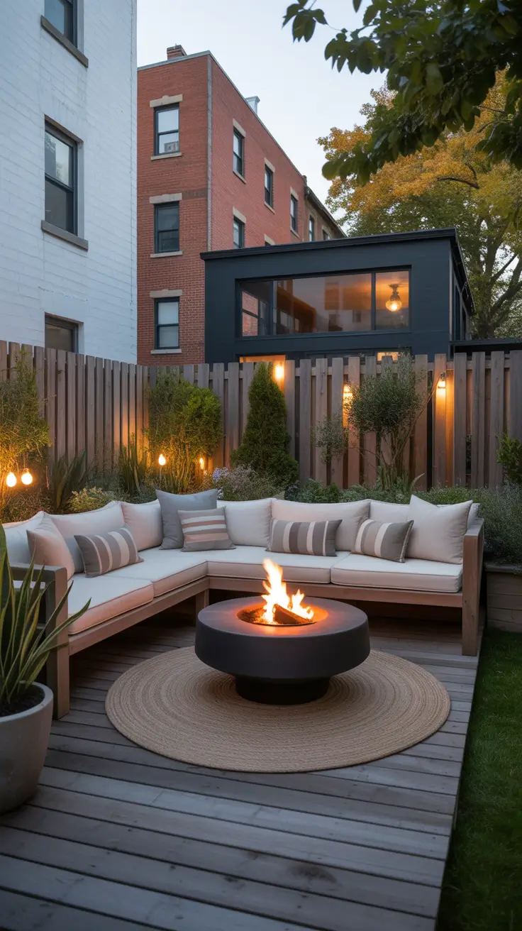 Outdoor patio ideas 2026 Outdoor Patio Ideas For Small Spaces With Fire Pit