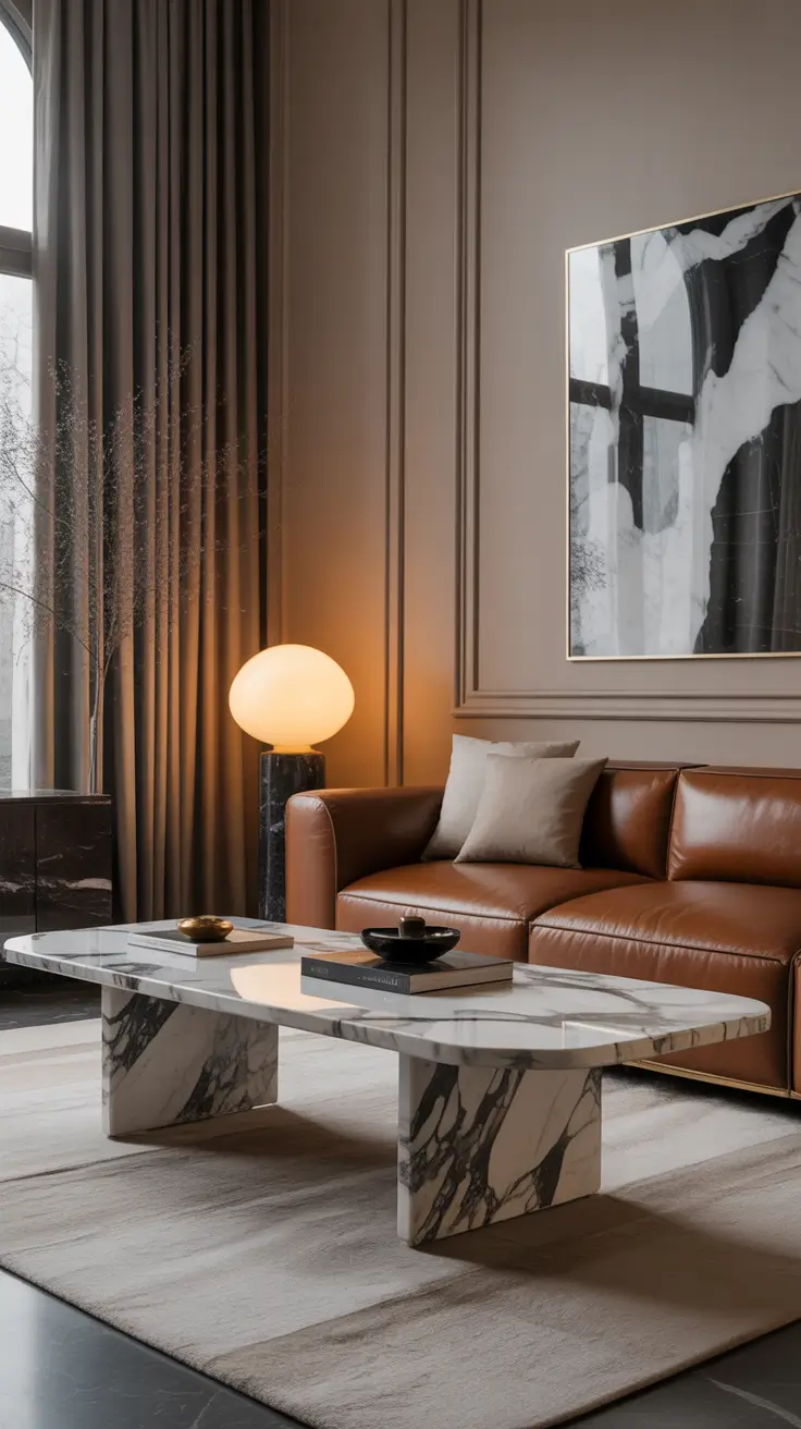 Sofa Table Design 2026 Modern Marble Sofa Tables As Interior Statement Pieces