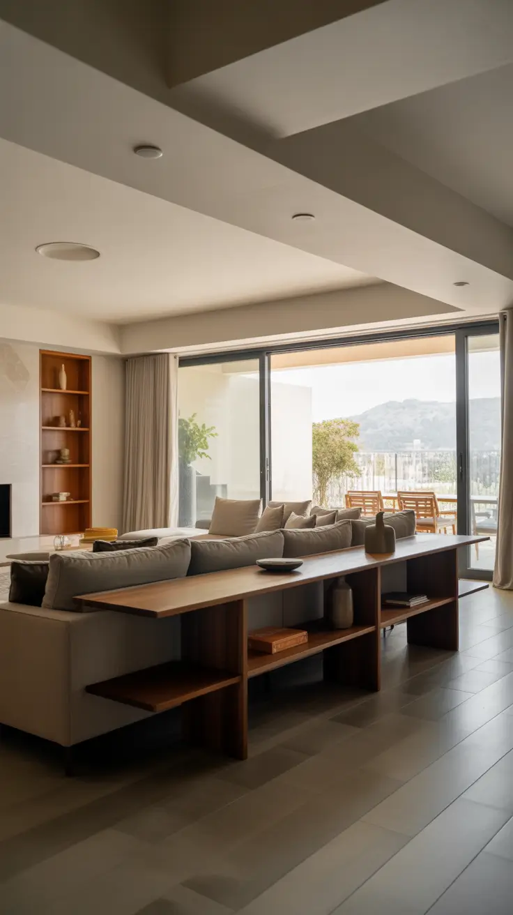 Sofa Table Design 2026 Modern Sofa Tables Designed For Large Seating Areas