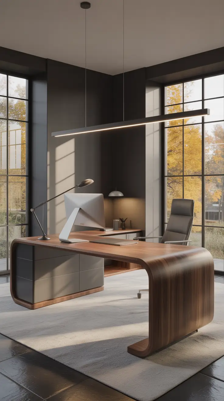 Standing Desk For Home 2026 Shaped Standing Desks For Modern Offices