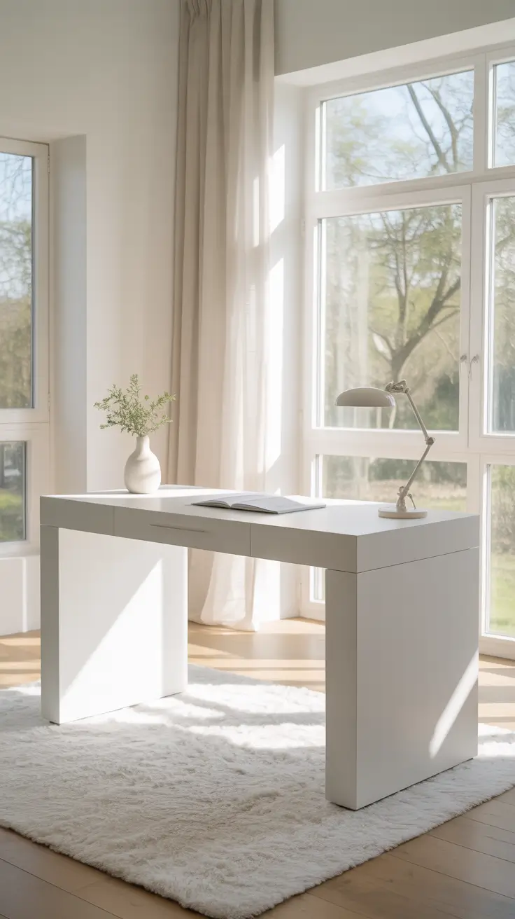 Standing Desk For Home 2026 White Standing Desk Ideas For Clean Interiors