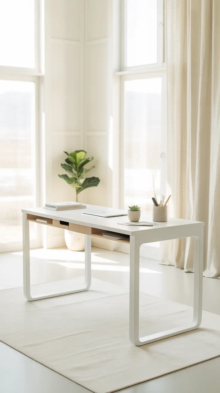 Standing Desk For Home 2026 White Standing Desk Ideas For Clean Interiors