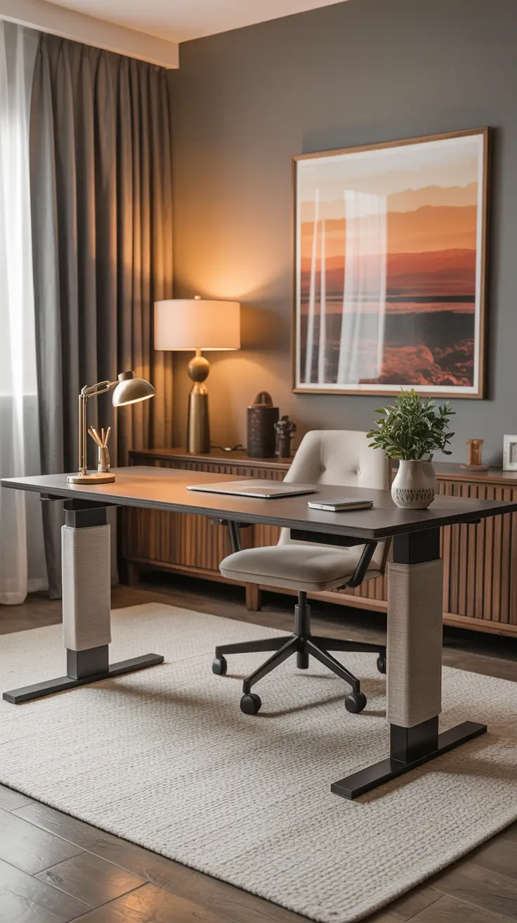 Standing Desk For Home 2026 Standing Desk Leg Cover Ideas