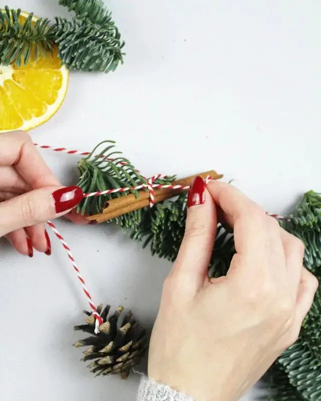 Hands-On DIY Christmas Garland Construction — DIY Christmas Decor