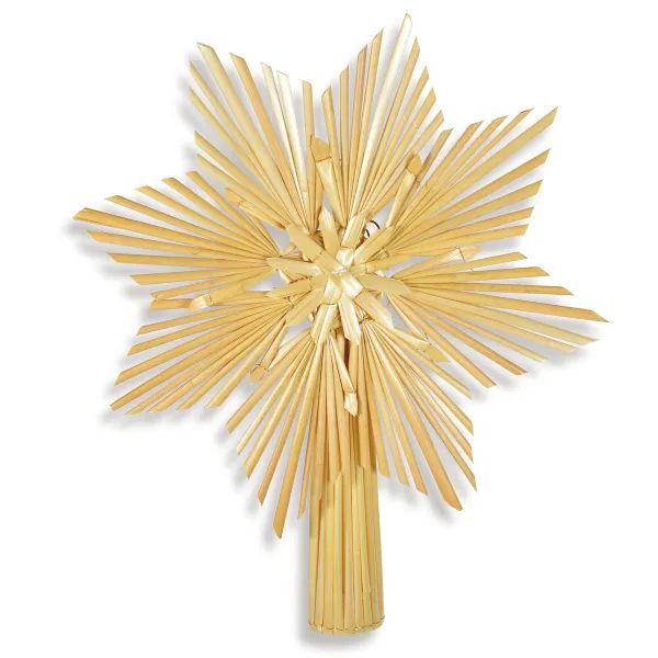 Rustic Straw Star Topper for Natural Christmas Decor Rustic Straw Star Topper for Natural Christmas Decor — Christmas Tree Topper