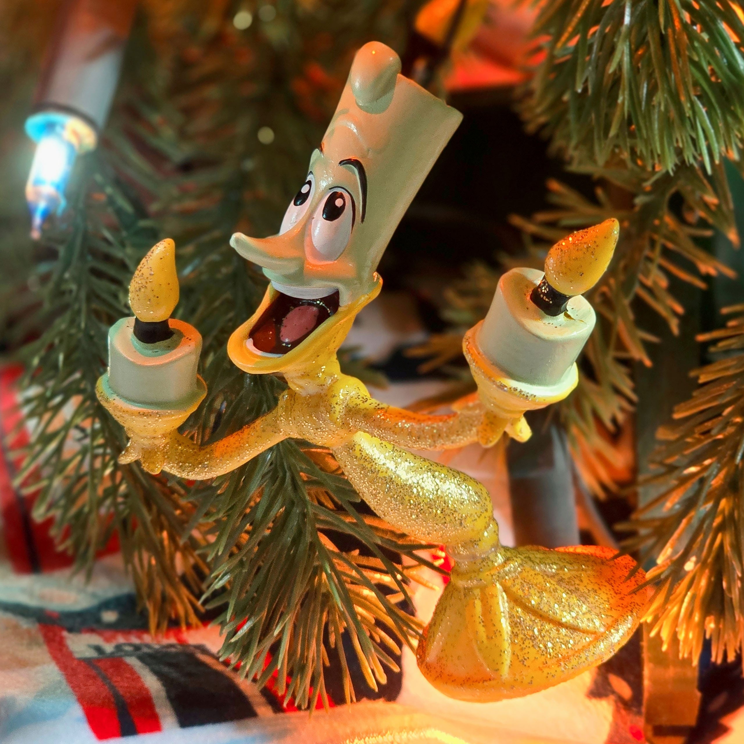 Character Ornament: Lumiere from Beauty and the Beast — Ornament Christmas Tree
