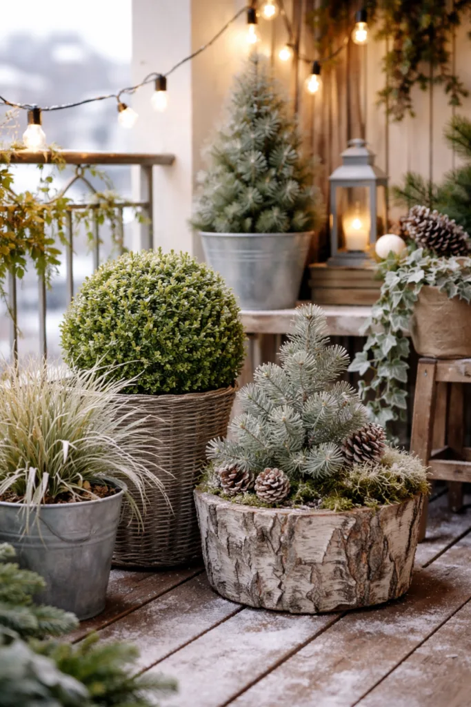 5 geniale Winterdeko-Ideen für einen gemütlichen Balkon