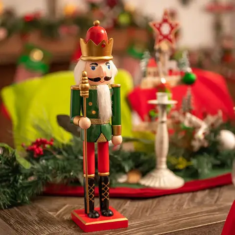Regal Traditional Nutcracker as a Dining Room Accent — Nutcracker Christmas Decor