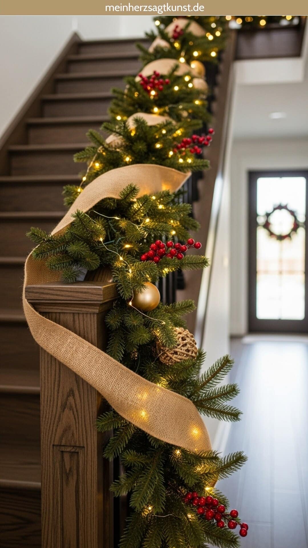 Weihnachtsdeko mit Juteband: 9 Ideen für ein festliches Zuhause - Mein Herz sagt Kunst