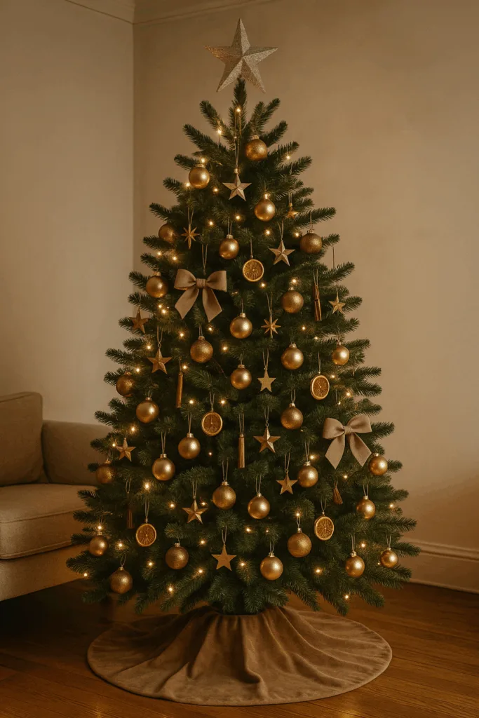 Natural Elements Elevate an Elegant Christmas Tree — Elegant Christmas Decor