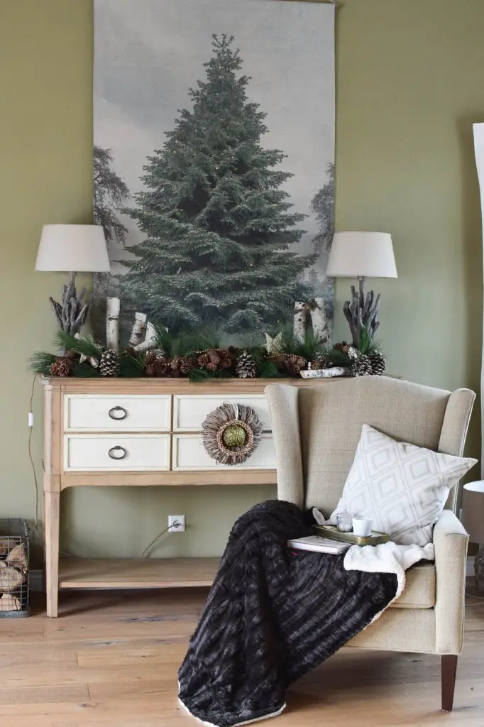Oversized Christmas Tree Tapestry — Christmas Wall Decor