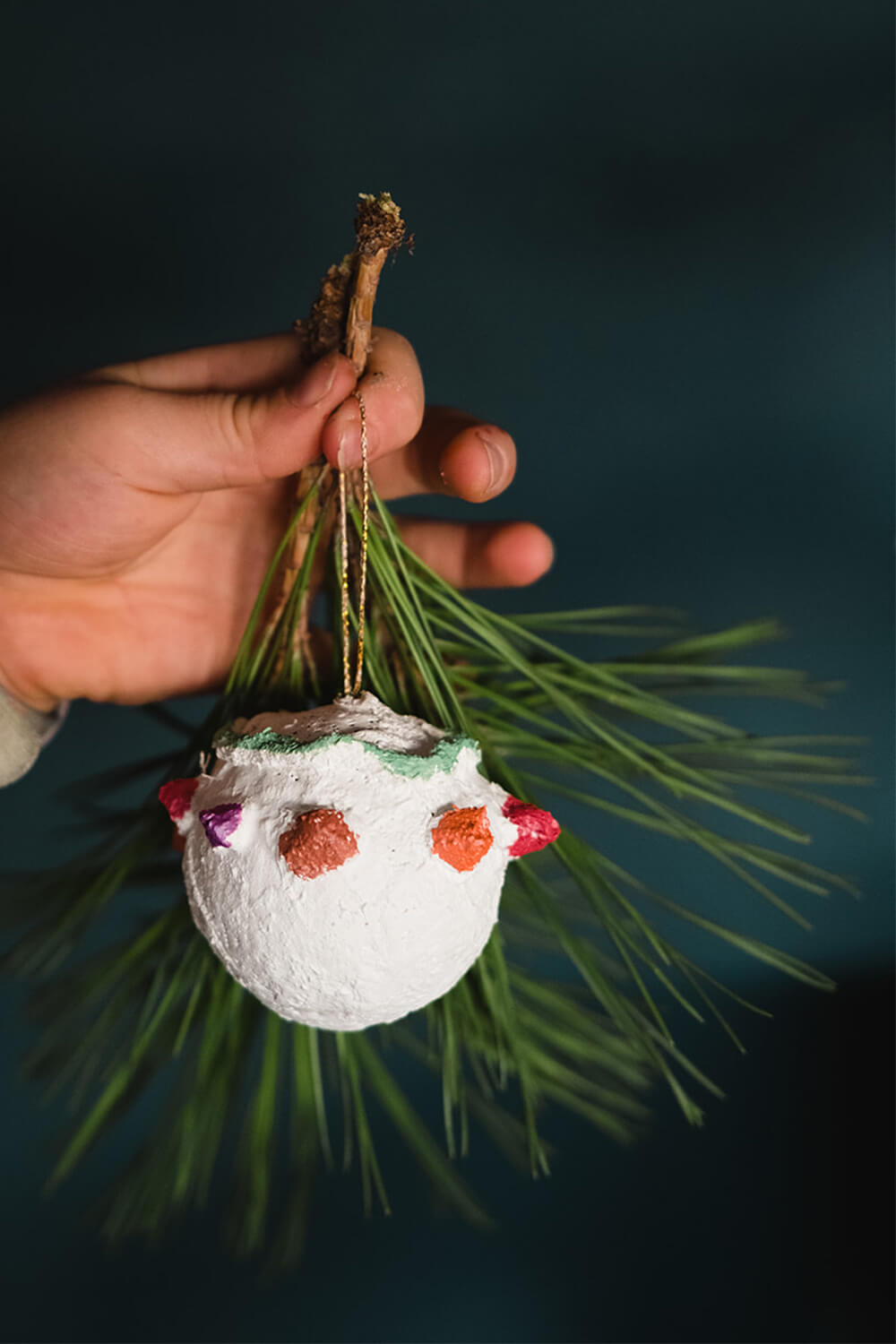Handmade Snowman Ornament Craft — Christmas Crafts for Kids