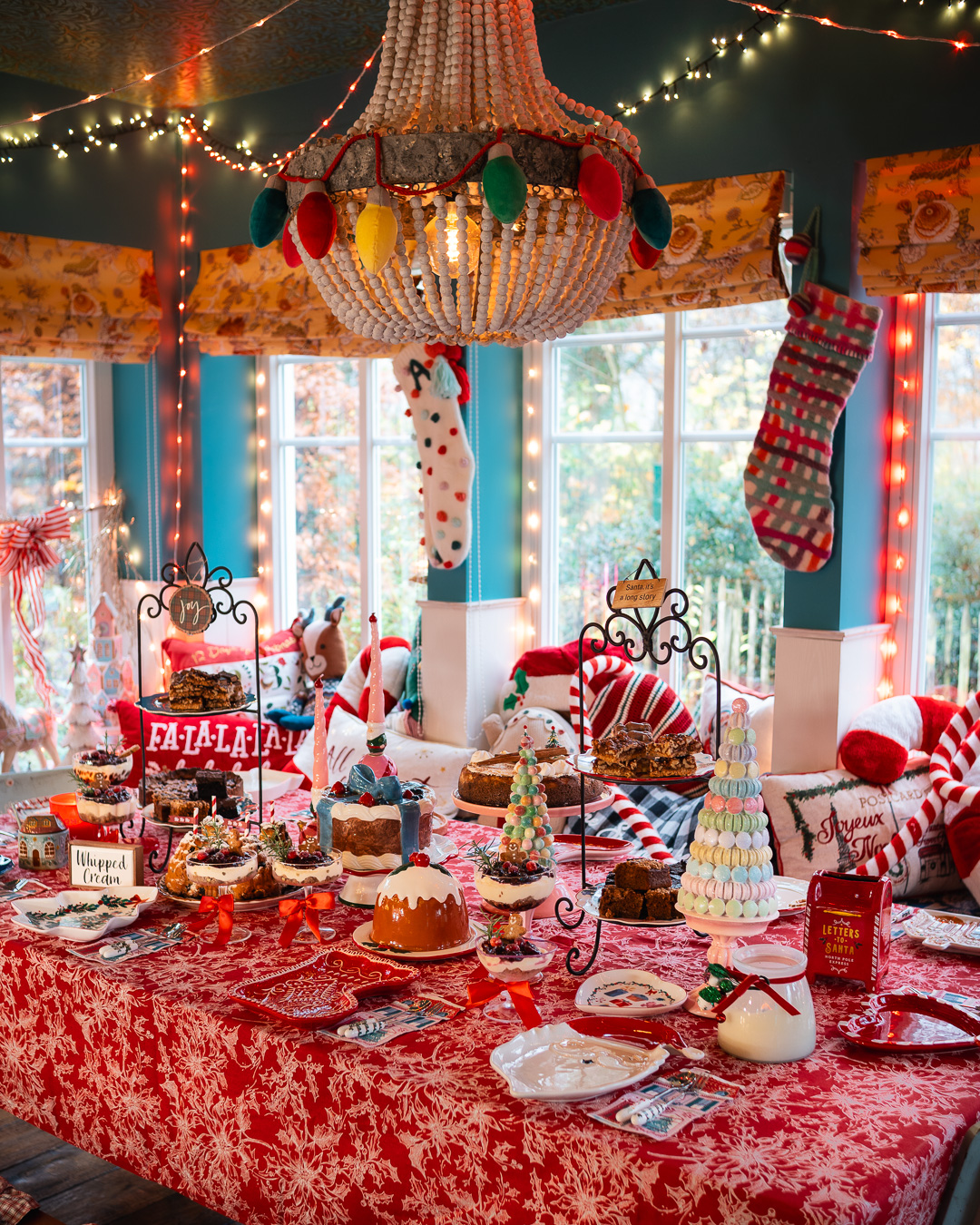 Joyful Holiday Celebration: An Abundant Christmas Dessert Table