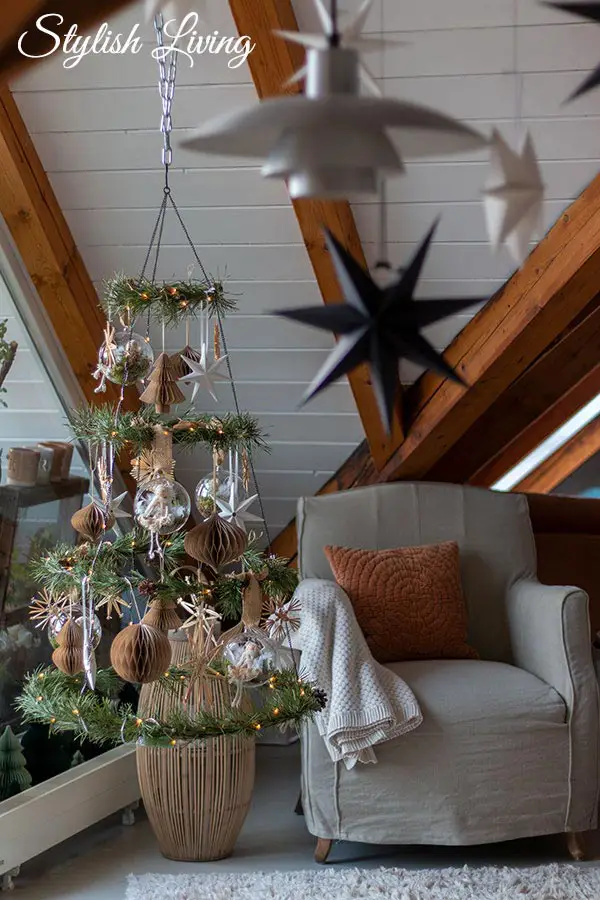 Boho Hanging Branch and Greenery Tree — Alternative Christmas Trees