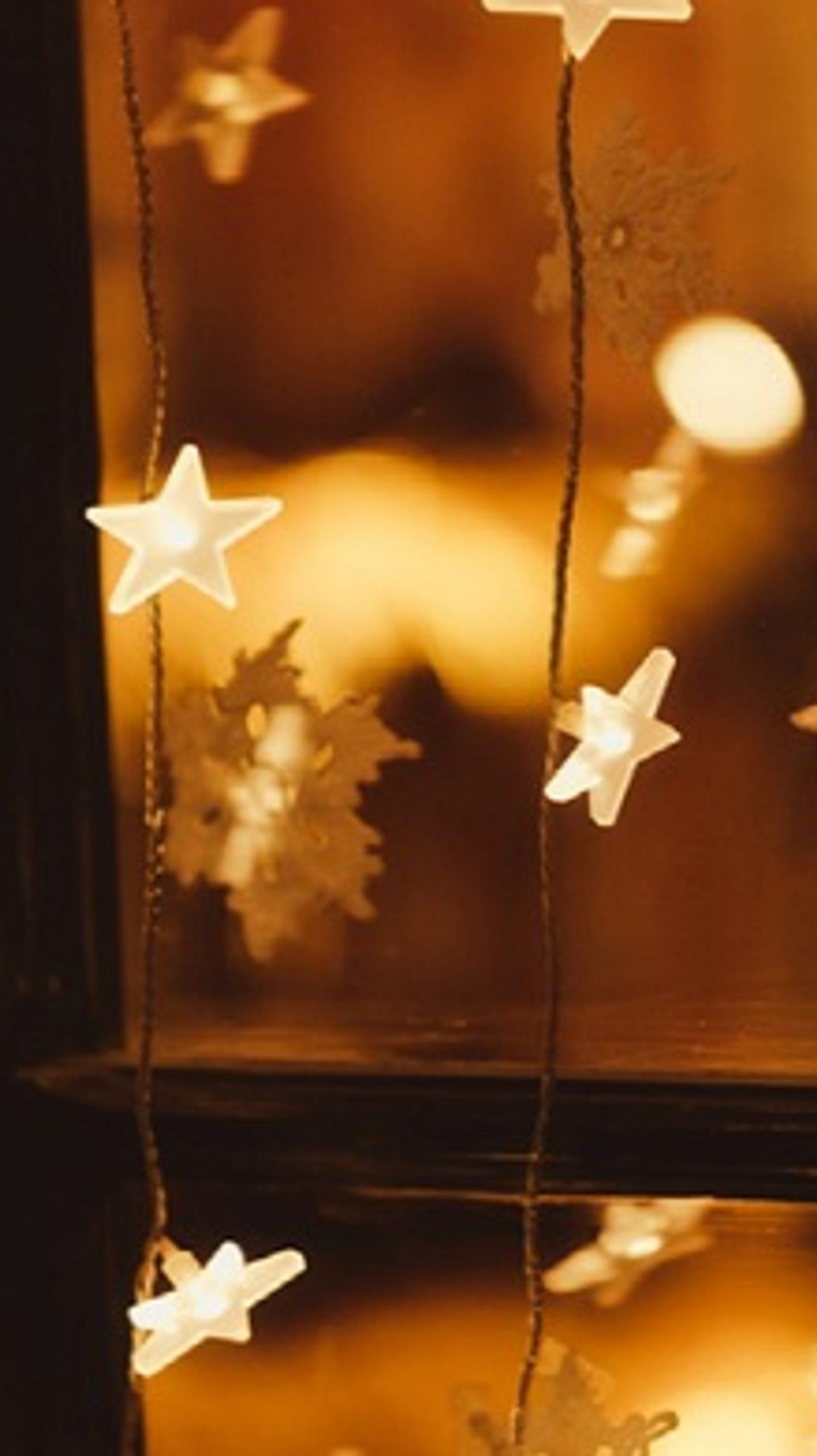 Window Vignette Lights — Christmas Fairy Lights Wall