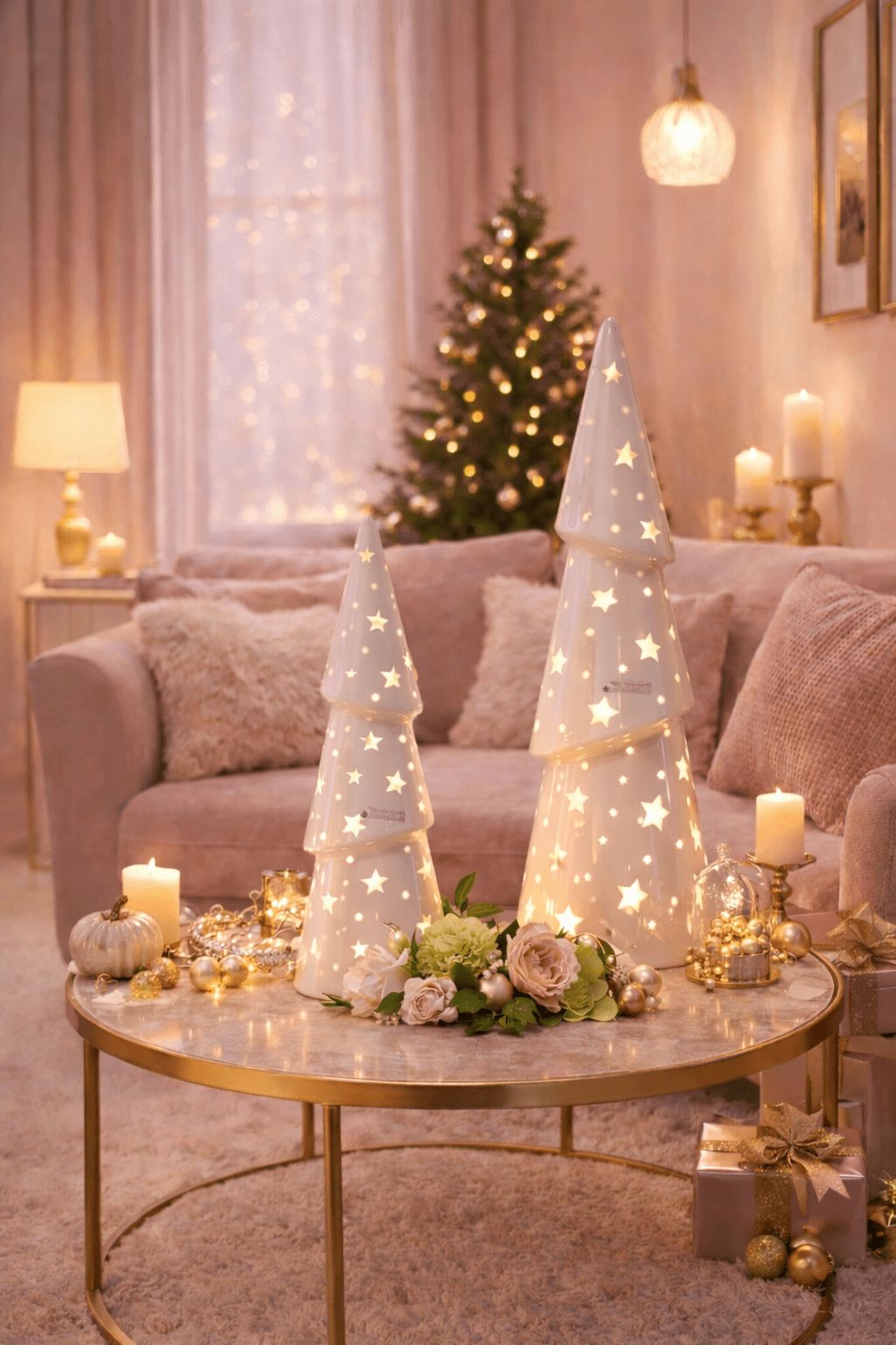Glamorous Decorative Ceramic Christmas Trees — Christmas Tree Trends 2026
