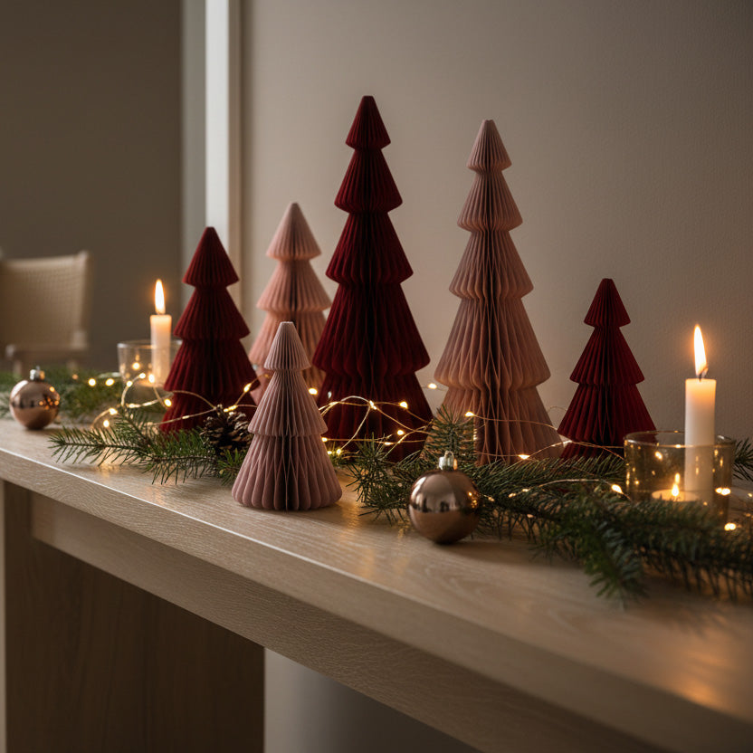 Stilvoller Papierweihnachtsbaum – Nachhaltige Deko für Weihnachten – PAPURISM