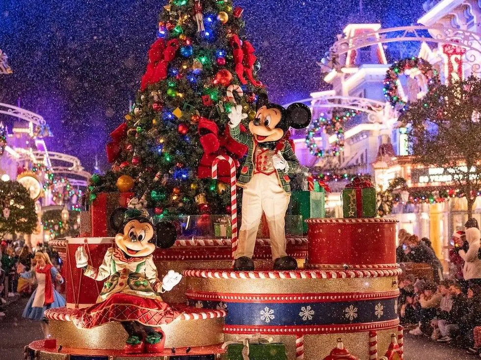 Disney Christmas Tree Parade Float
