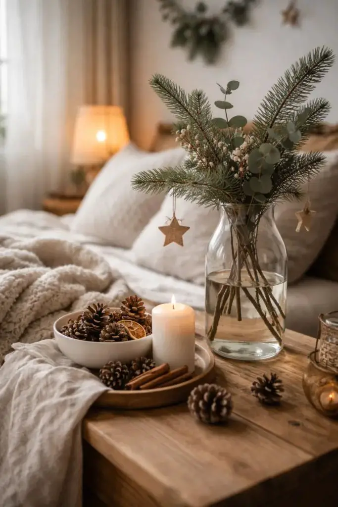 Style a Bedroom Tray with Rustic Winter Elements Style a Bedroom Tray with Rustic Winter Elements — Winter Home Decor
