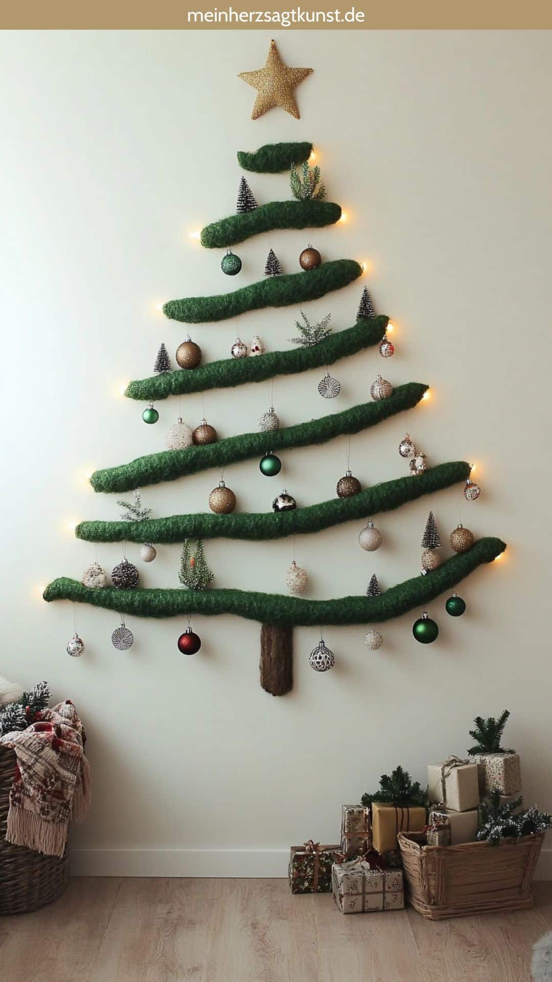 Weihnachtsbaum-Alternative: 7 schöne, einfache und besondere Ideen - Mein Herz sagt Kunst