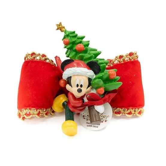 Mickey Mouse Ornament with Mini Tree — Disney Christmas Tree