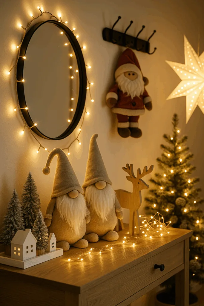 Weihnachtsdeko im Flur - 3 einfache & schöne Ideen