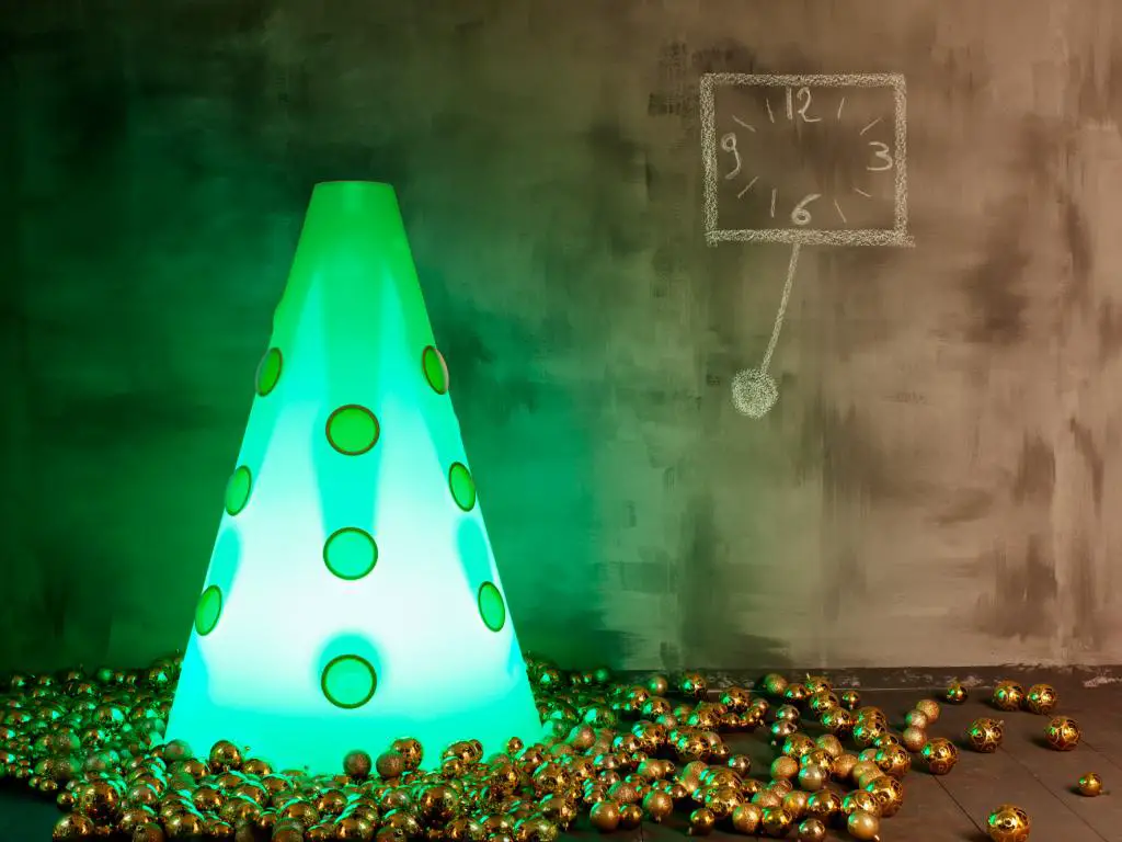 Vintage Ladder Repurposed as Christmas Tree — Alternative Christmas Trees